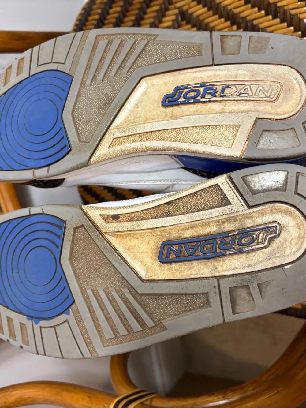Jordan 3 Retro Racer Blue Sneakers Size 10.5 Worn